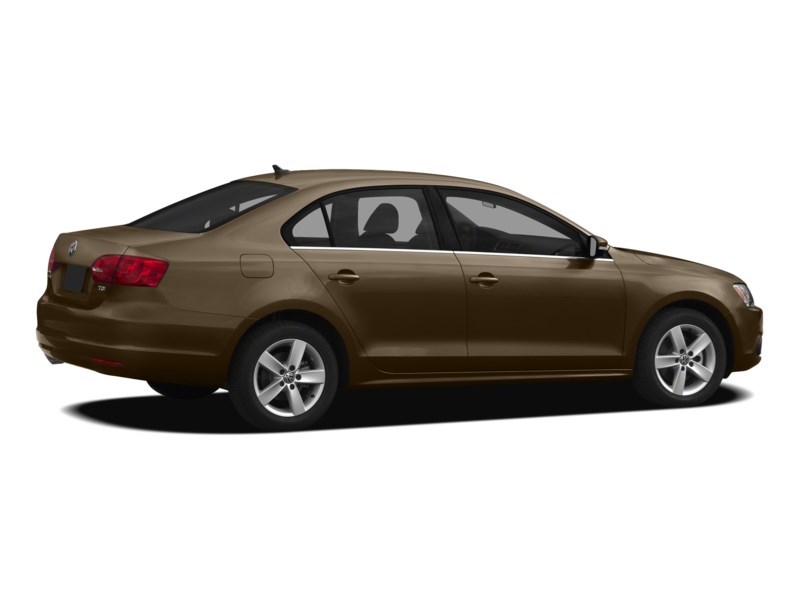 2012 Volkswagen Jetta 4dr 2.5L Auto Comfortline Toffee Brown Metallic  Shot 8