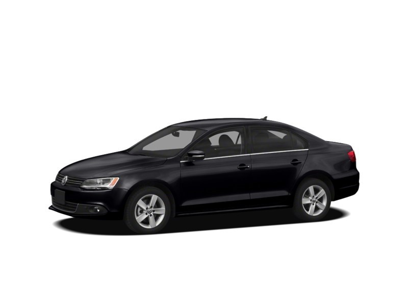 2012 Volkswagen Jetta 4dr 2.5L Auto Comfortline Black  Shot 16