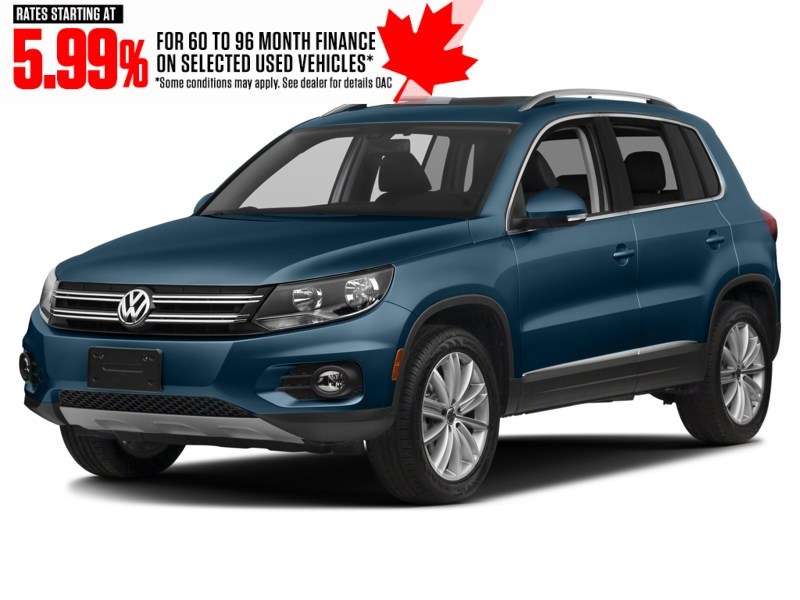 2017 Volkswagen Tiguan 4MOTION 4dr Comfortline Pacific Blue  Shot 1