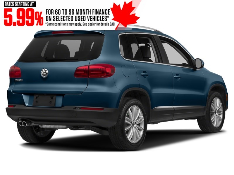 2017 Volkswagen Tiguan 4MOTION 4dr Comfortline Pacific Blue  Shot 2