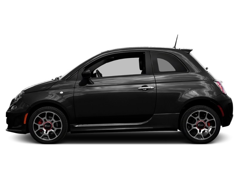 2015 FIAT 500 2dr HB Turbo Nero Puro (Straight Black)  Shot 3