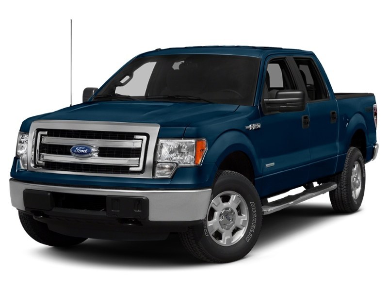 2013 Ford F-150 4WD SuperCrew 145" XLT Blue Jeans Metallic  Shot 28