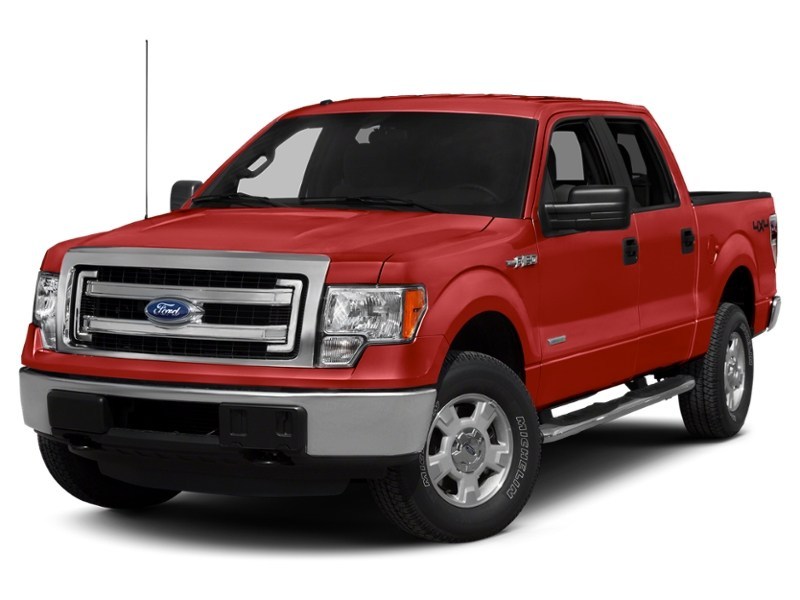 2013 Ford F-150 4WD SuperCrew 145" XLT Ruby Red Tinted Clearcoat  Shot 40