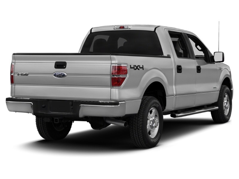 2013 Ford F-150 4WD SuperCrew 145" XLT Ingot Silver Metallic  Shot 2