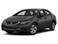 2013 Honda Civic 4dr Auto LX Polished Metal Metallic  Shot 1