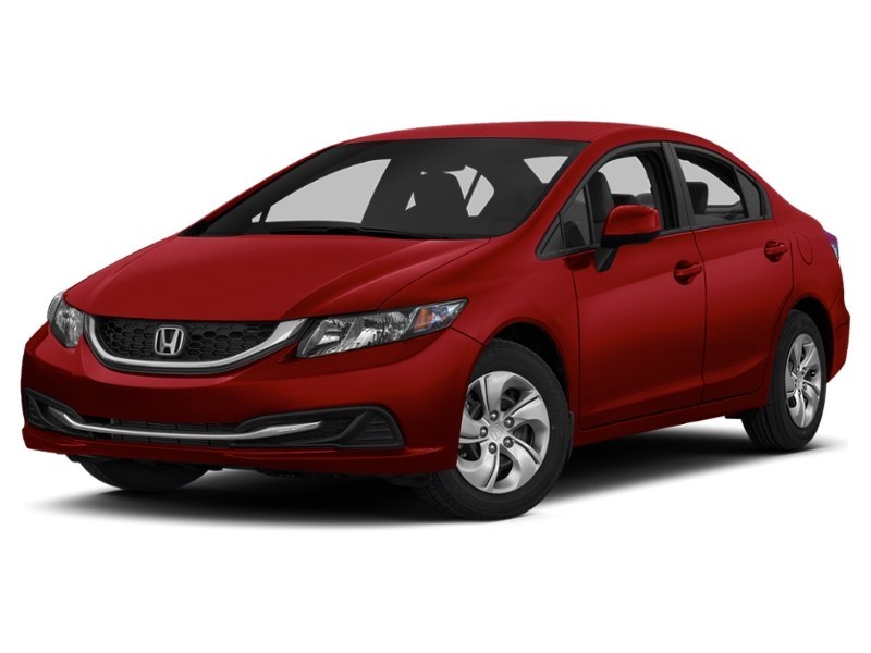 2013 Honda Civic 4dr Auto EX Carnelian Red Pearl  Shot 34