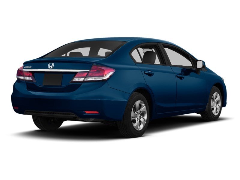 2013 Honda Civic 4dr Auto EX Dyno Blue Pearl  Shot 2