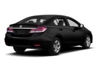 2013 Honda Civic 4dr Man EX - One Owner - Clean CarFax Crystal Black Pearl  Shot 26