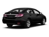 2013 Honda Civic 4dr Auto LX Crystal Black Pearl  Shot 25