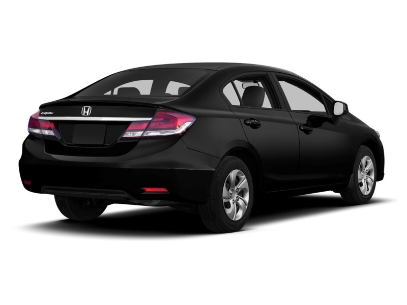 2013 Honda Civic 4dr Man EX - One Owner - Clean CarFax Crystal Black Pearl  Shot 30