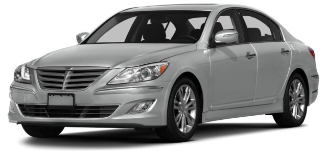 2013 Hyundai Genesis Platinum Metallic [Silver]