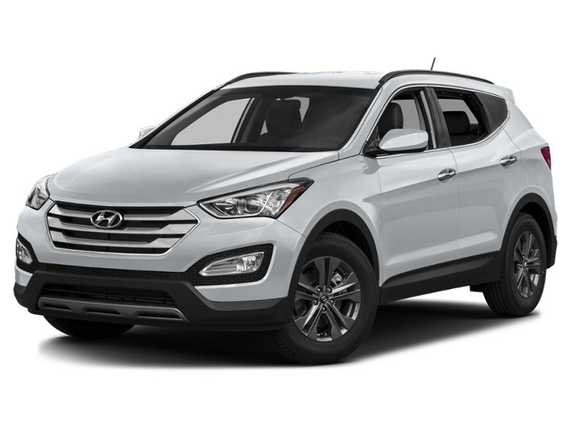 2014 Hyundai Santa Fe Sport FWD 4dr 2.4L Frost White Pearl  Shot 31