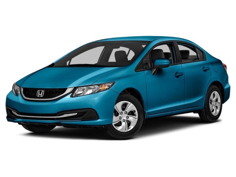 2014 Honda Civic 4dr Man LX Dyno Blue Pearl  Shot 4