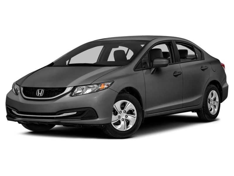 2014 Honda Civic 4dr CVT LX Modern Steel Metallic  Shot 1