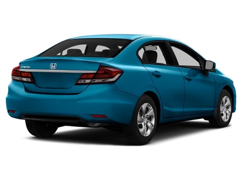 2014 Honda Civic 4dr Man LX Dyno Blue Pearl  Shot 2