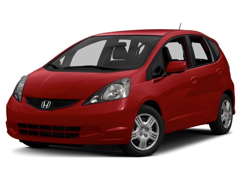 2014 Honda Fit 5dr HB Man LX Milano Red  Shot 1