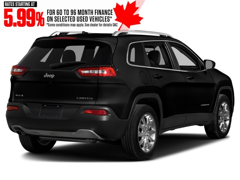 2018 Jeep Cherokee High Altitude 4x4 Diamond Black Crystal Pearl  Shot 6