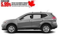 2016 Nissan Rogue AWD 4dr S Brilliant Silver Metallic  Shot 3