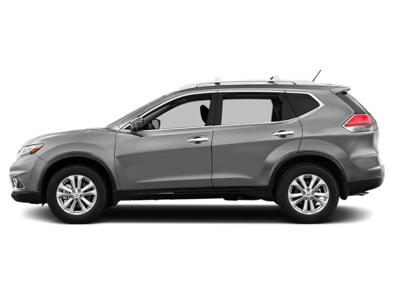 2015 Nissan Rogue AWD 4dr S Brilliant Silver Metallic  Shot 9
