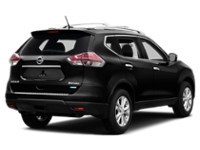 2015 Nissan Rogue AWD 4dr S Super Black  Shot 2