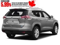 2016 Nissan Rogue AWD 4dr S Brilliant Silver Metallic  Shot 2