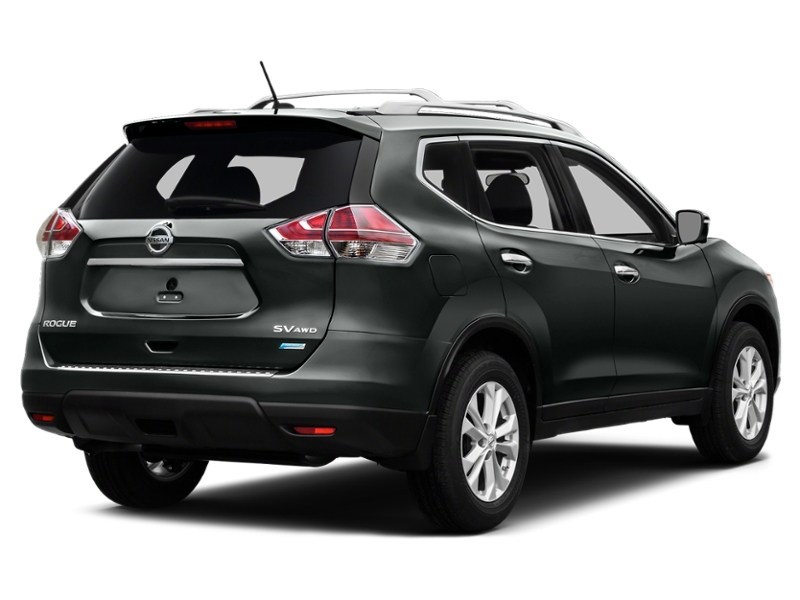 2015 Nissan Rogue AWD 4dr S Gun Metallic  Shot 14
