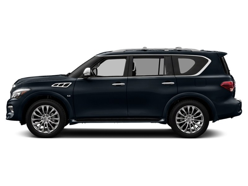2016 INFINITI QX80 4WD 4dr 7-Passenger Hermosa Blue Pearl  Shot 9