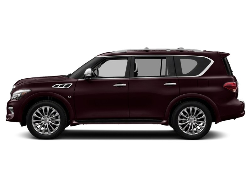 2016 INFINITI QX80 4WD 4dr 7-Passenger Dark Currant Pearl  Shot 41