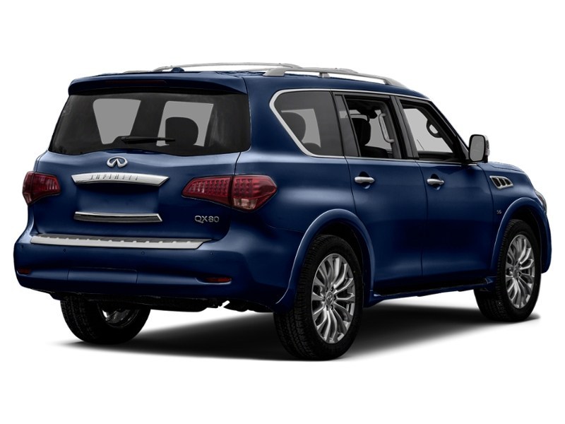 2016 INFINITI QX80 4WD 4dr 7-Passenger Hermosa Blue Pearl  Shot 8