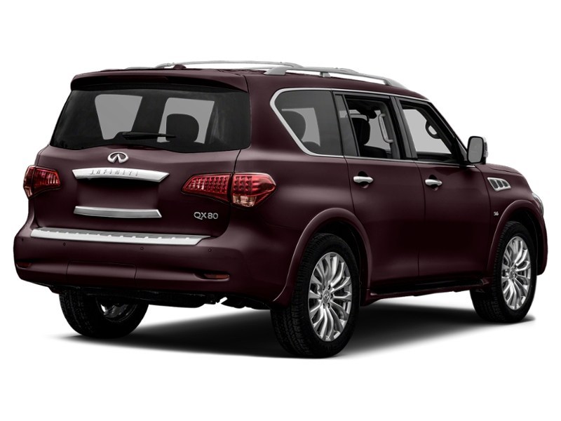 2016 INFINITI QX80 4WD 4dr 7-Passenger Dark Currant Pearl  Shot 42