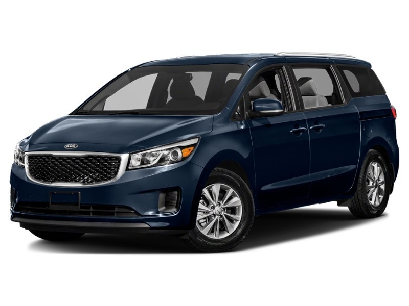 2015 Kia Sedona 4dr Wgn LX Midnight Sapphire Metallic  Shot 1