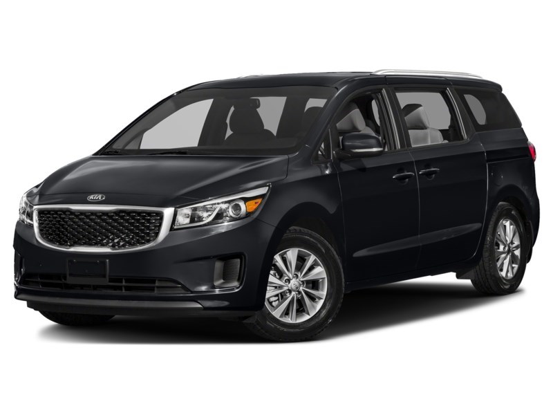 2017 Kia Sedona 4dr Wgn L Aurora Black  Shot 1