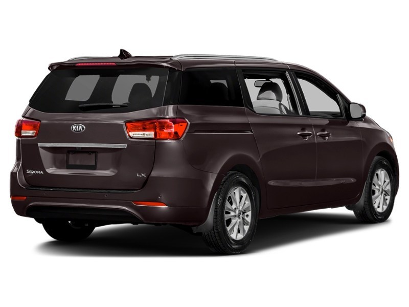 2017 Kia Sedona 4dr Wgn LX+ Titanium Brown Metallic  Shot 2