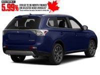 2015 Mitsubishi Outlander 4WD 4dr GT Cosmic Blue  Shot 2