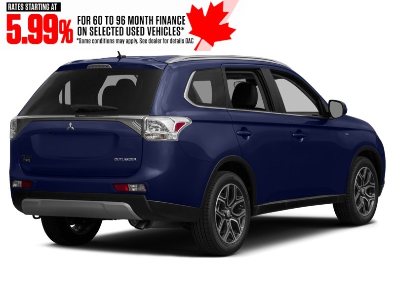 2015 Mitsubishi Outlander 4WD 4dr GT Cosmic Blue  Shot 6