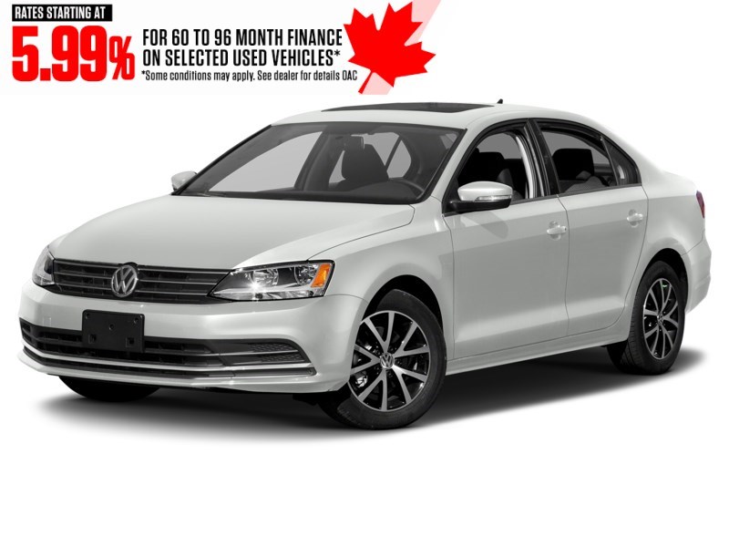 2015 Volkswagen Jetta 4dr 2.0L Auto Trendline+ Pure White  Shot 13