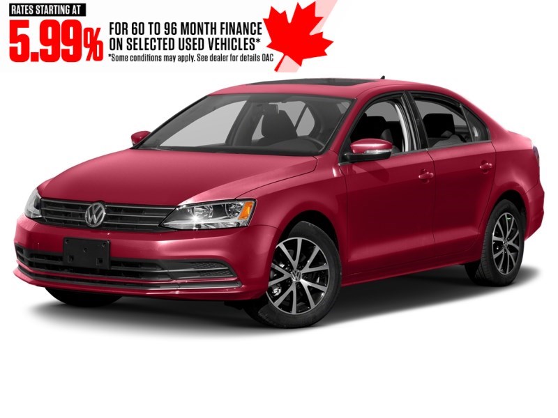 2015 Volkswagen Jetta 4dr 2.0L Auto Trendline+ Tornado Red  Shot 37