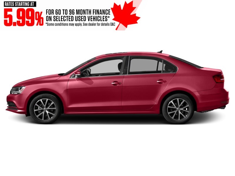 2015 Volkswagen Jetta 4dr 2.0L Auto Trendline+ Tornado Red  Shot 39