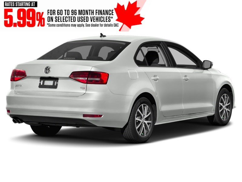 2015 Volkswagen Jetta 4dr 2.0L Auto Trendline+ Pure White  Shot 18