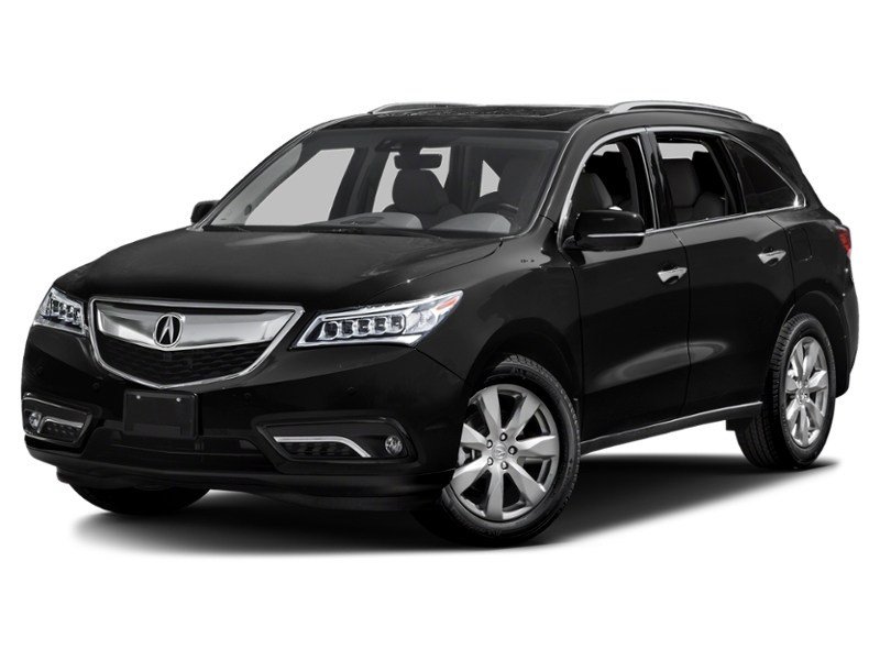 2016 Acura MDX SH-AWD 4dr Elite Pkg Crystal Black Pearl  Shot 7
