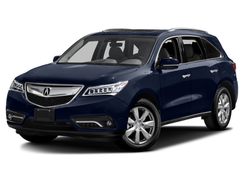 2016 Acura MDX SH-AWD 4dr Elite Pkg Obsidian Blue Pearl  Shot 13