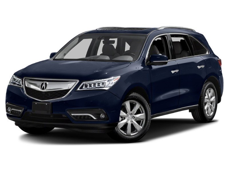 2016 Acura MDX SH-AWD 4dr Elite Pkg Obsidian Blue Pearl  Shot 16