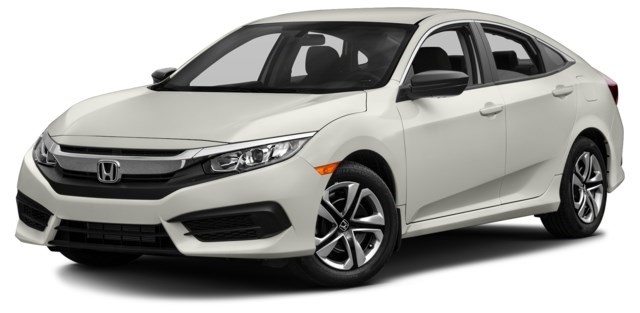 2016 Honda Civic Taffeta White [White]