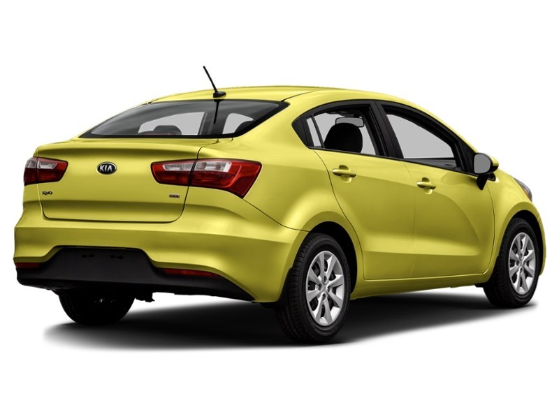 2016 Kia Rio 4dr Sdn Man LX Digital Yellow  Shot 37