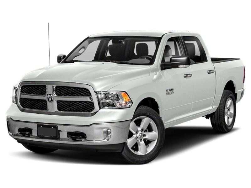 2017 RAM 1500 4WD Crew Cab 140.5" Big Horn Bright White  Shot 157