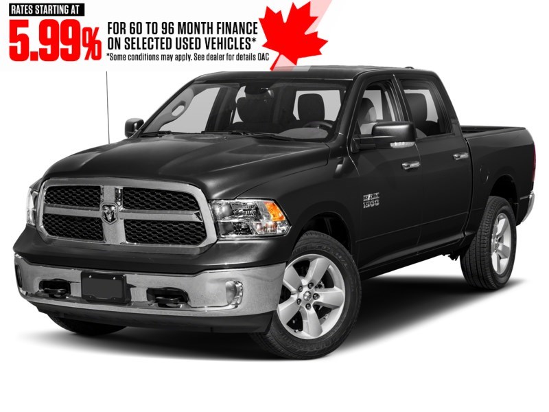 2021 RAM 1500 Classic SLT 4x4 Crew Cab 5'7" Box Black  Shot 4