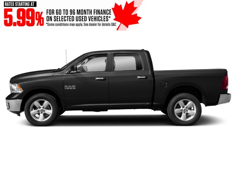 2021 RAM 1500 Classic SLT 4x4 Crew Cab 5'7" Box Black  Shot 5