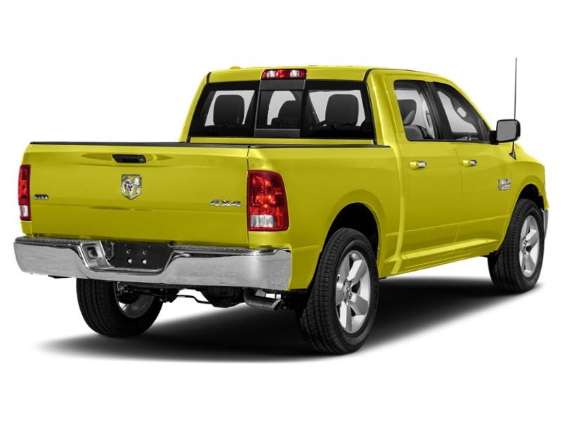 2017 RAM 1500 4WD Crew Cab 140.5" Big Horn National Safety Yellow  Shot 78