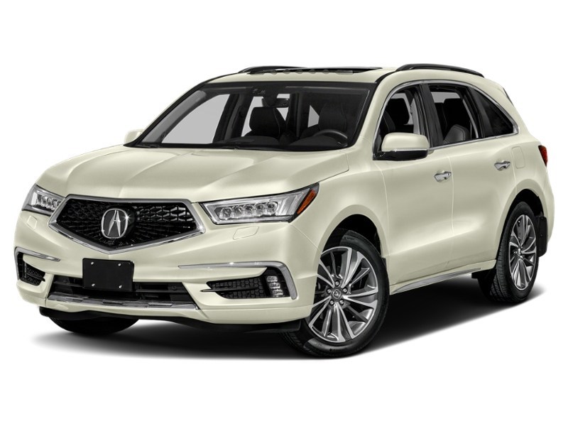 2017 Acura MDX SH-AWD 4dr Elite Pkg White Diamond Pearl  Shot 4