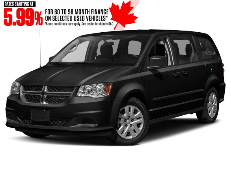 2020 Dodge Grand Caravan Premium Plus 2WD Brilliant Black Crystal Pearl  Shot 1